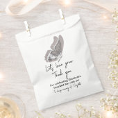 ミニマルお祝い救命記念 フェイバーバッグ (クリップ留めされた状態)