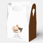 ミニマルかわいいズ・モア・ラブ&おもしろい・ベビーシャワー フェイバーボックス (オープン)