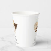 ミニマルかわいいズ・モア・ラブ&おもしろい・ベビーシャワー 紙コップ (右)