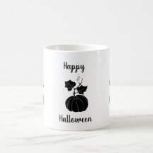 ミニマルかわいいハッピーハローウィン