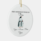 ミニマルかわいい初めてのクリスマスたち|過去記事 セラミックオーナメント (右)