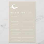 ミニマルさび赤ちゃんシャワーの願いベビーアドバイス (正面)