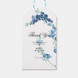 ミニマルでエレガントなお礼のギフト ギフトタグ