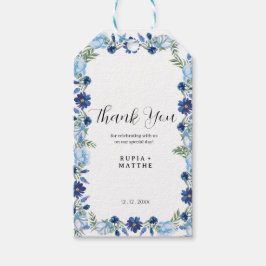 ミニマルでエレガントなお礼のギフト ギフトタグ