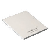 ミニマルでエレガントなクラシカルなプロフェッショナル ノートパッド (アングル)