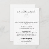 ミニマルでエレガントなデザインのカードケース エンクロージャーカード (正面/裏面)