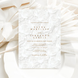 ミニマルでエレガントな結婚式 招待状