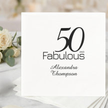 ミニマルでゴージャスな50歳の誕生日パーティー