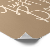 ミニマルでシンプルなクマのベビーシャワー ゲストブック (角)