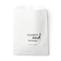 ミニマルでシンプルなモダンエレガントなギフトバッグ