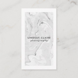 ミニマルでスタイリッシュな大理石の名刺 名刺