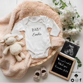 ミニマルで中立な妊娠の発表 シーズンカード