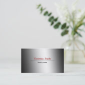 ミニマルで、モダンな名刺 名刺 (スタンド正面)