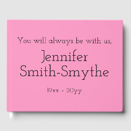 ミニマルと基本葬式/メモリアルゲストブック ゲストブック