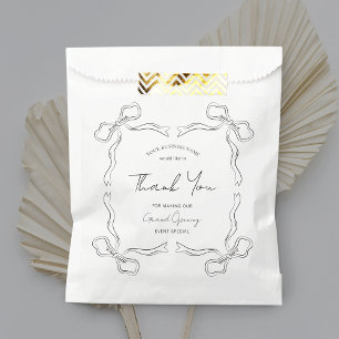 ミニマルなオシャレ 手描き ビジネス イベント ブランド  フェイバーバッグ