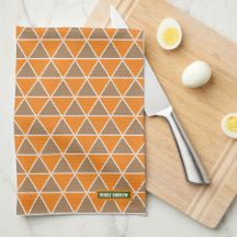 ミニマルなオレンジと茶色の国スタイル