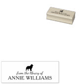 ミニマルなオーストラリアの羊飼い犬 ラバースタンプ (押印)