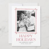 ミニマルなキャンディーケーンのフレーム写真 シーズンカード (正面)