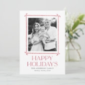 ミニマルなキャンディーケーンのフレーム写真 シーズンカード (スタンド正面)