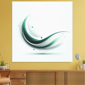 ミニマルなキャンバスの壁アート キャンバスプリント (インサイチュ (リビング))