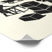 ミニマルなクリスチャンの壁アート – 聖書聖句プリント ポスター (角)