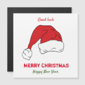 ミニマルなクリスマスと新年の幸せ (正面/裏面)