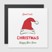 ミニマルなクリスマスと新年の幸せ (正面/裏面)