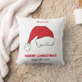 ミニマルなクリスマスと新年の幸せ クッション