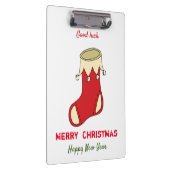 ミニマルなクリスマスと新年の幸せ クリップボード (右)