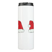 ミニマルなクリスマスと新年の幸せ タンブラー (裏面)