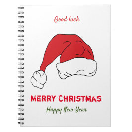ミニマルなクリスマスと新年の幸せ ノートブック