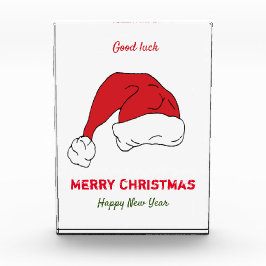 ミニマルなクリスマスと新年の幸せ フォトブロック