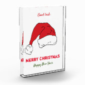 ミニマルなクリスマスと新年の幸せ フォトブロック (左)