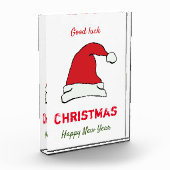 ミニマルなクリスマスと新年の幸せ フォトブロック (左)