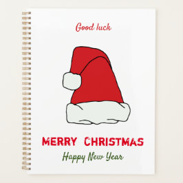 ミニマルなクリスマスと新年の幸せ プランナー手帳