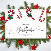 ミニマルなクリスマスカードシンプル、クリスマスハッピーホリデー シーズンカード