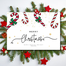 ミニマルなクリスマスカードシンプル、クリスマスハッピーホリデー シーズンカード