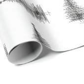 ミニマルなクリスマスツリー ラッピングペーパー (ロールコーナー)