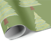 ミニマルなクリスマスツリー ラッピングペーパー (ロールコーナー)