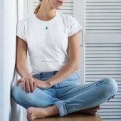 ミニマルなクリスマスツリー | Green Star Scandi Tシャツ
