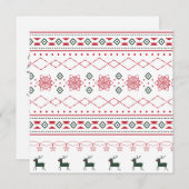 ミニマルなクリスマスデザイン会社クリスマス シーズンカード (正面/裏面)