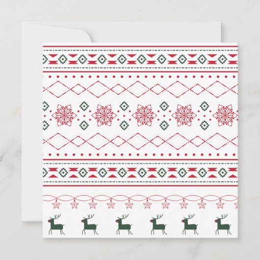 ミニマルなクリスマスデザイン会社クリスマス シーズンカード (正面)