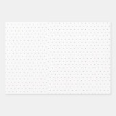 ミニマルなクリスマスパインの贈り物 ラッピングペーパーシート (正面3)