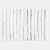 ミニマルなクリスマスパインの贈り物 ラッピングペーパーシート (正面2)