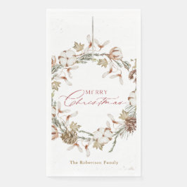 ミニマルなクリスマスリース