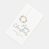 ミニマルなクリスマスリース (コーナー)