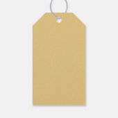 ミニマルなクリスマスリース ギフトタグ (裏面)