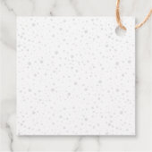 ミニマルなクリスマスリース フェイバータグ (裏面)