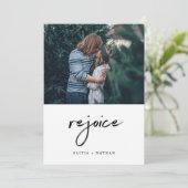 ミニマルなクリスマス | 写真と楽しむ シーズンカード (スタンド正面)