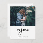 ミニマルなクリスマス | 写真と楽しむ シーズンポストカード (正面/裏面)